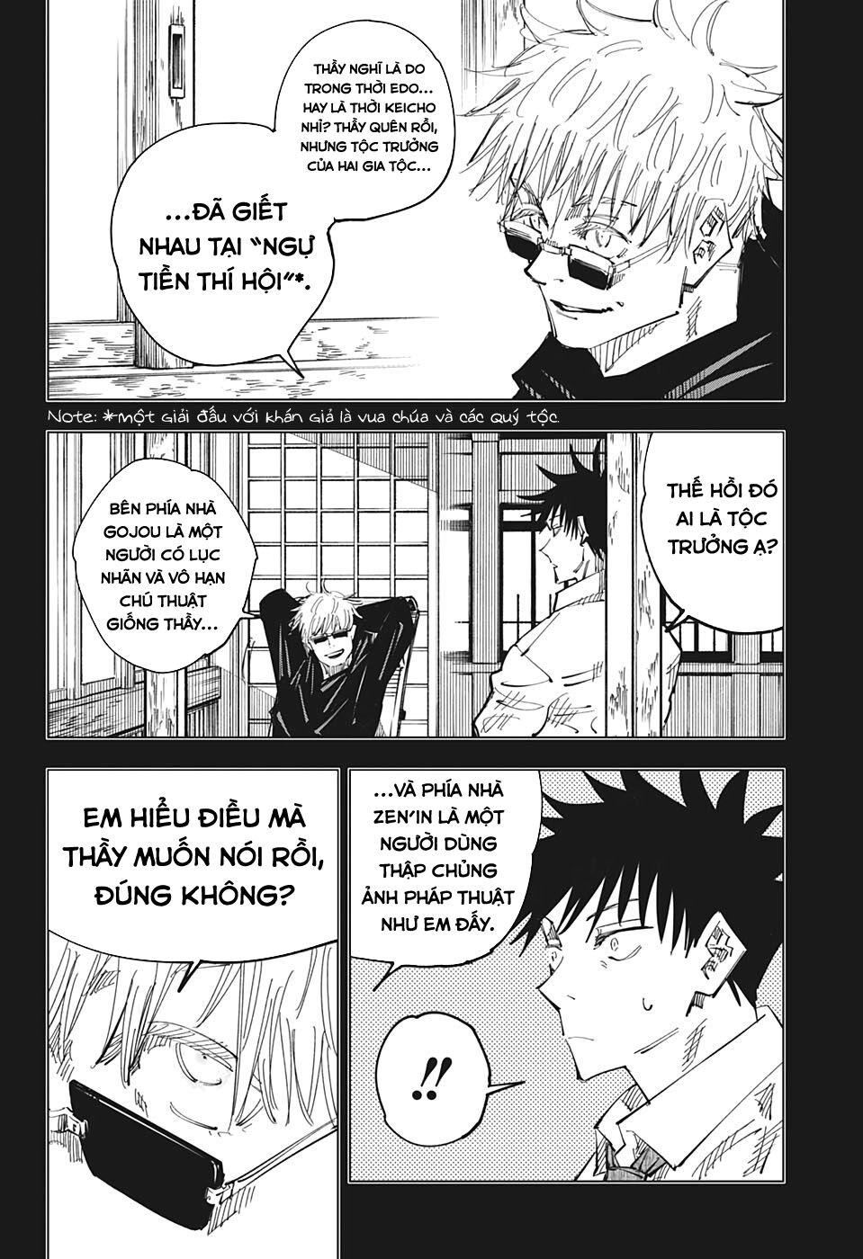 Chú Thuật Hồi Chiến Chap 117 - Next Chap 118