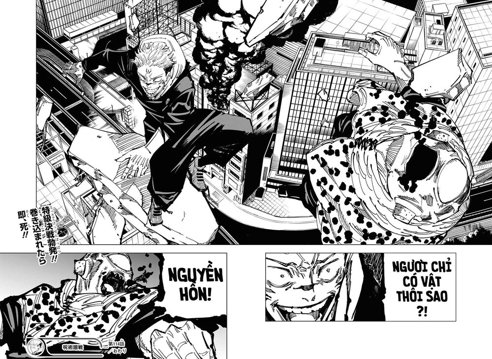 Chú Thuật Hồi Chiến Chap 114 - Next Chap 115