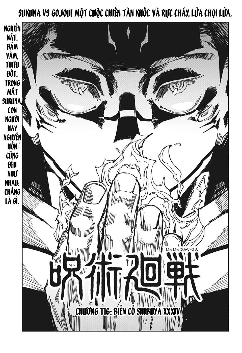 Chú Thuật Hồi Chiến Chap 116 - Next Chap 117