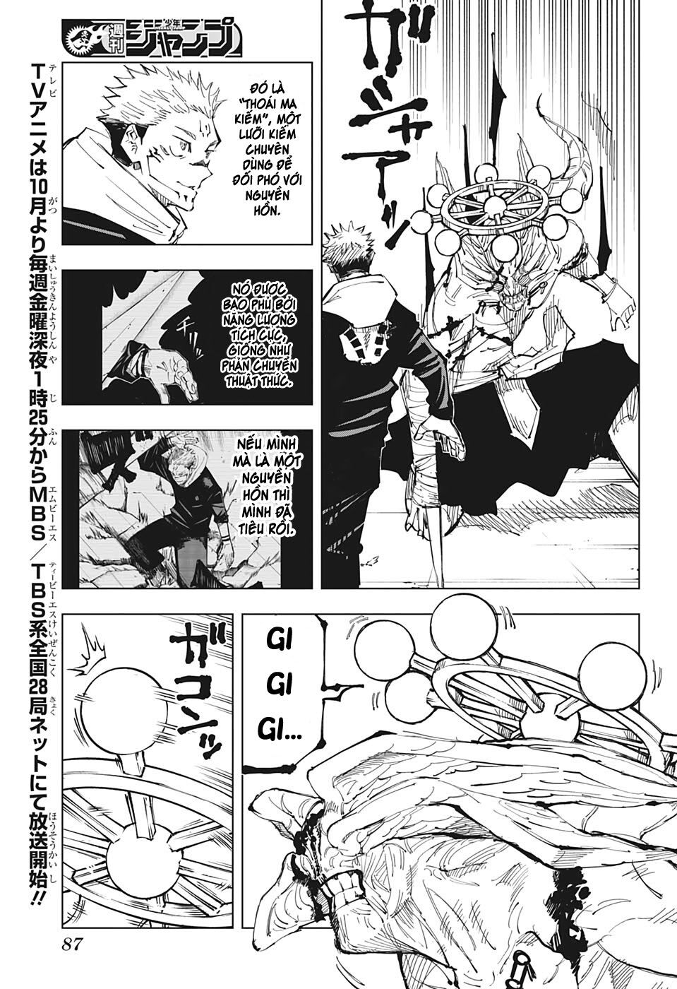 Chú Thuật Hồi Chiến Chap 118 - Next Chap 119