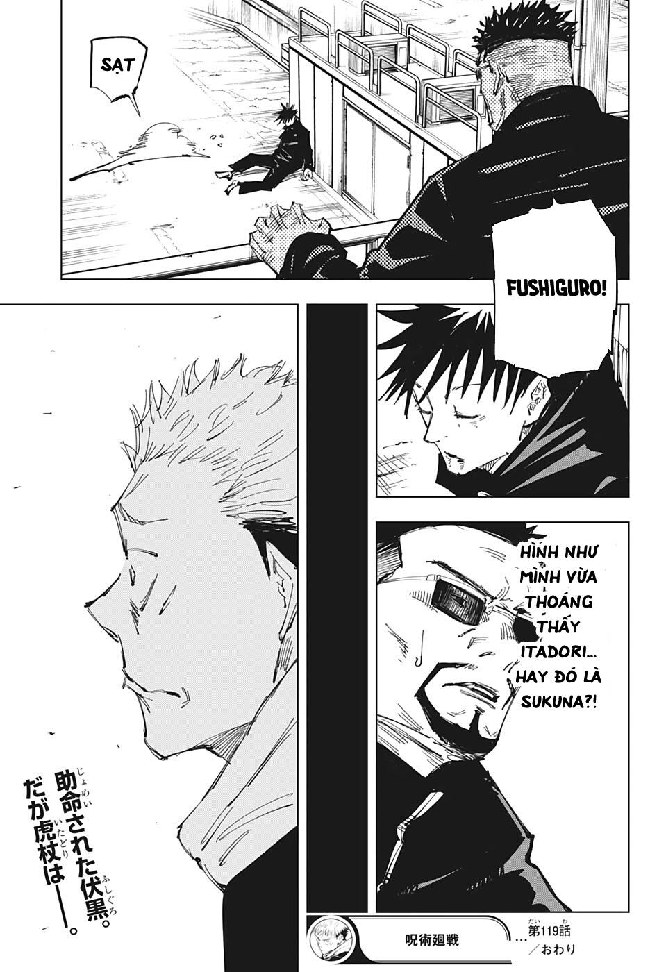 Chú Thuật Hồi Chiến Chap 119 - Next Chap 120