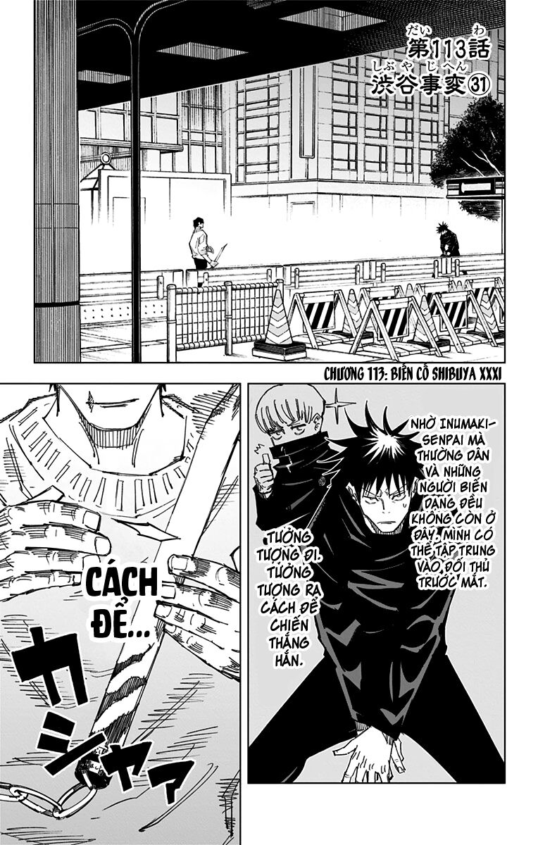 Chú Thuật Hồi Chiến Chap 113 - Next Chap 114