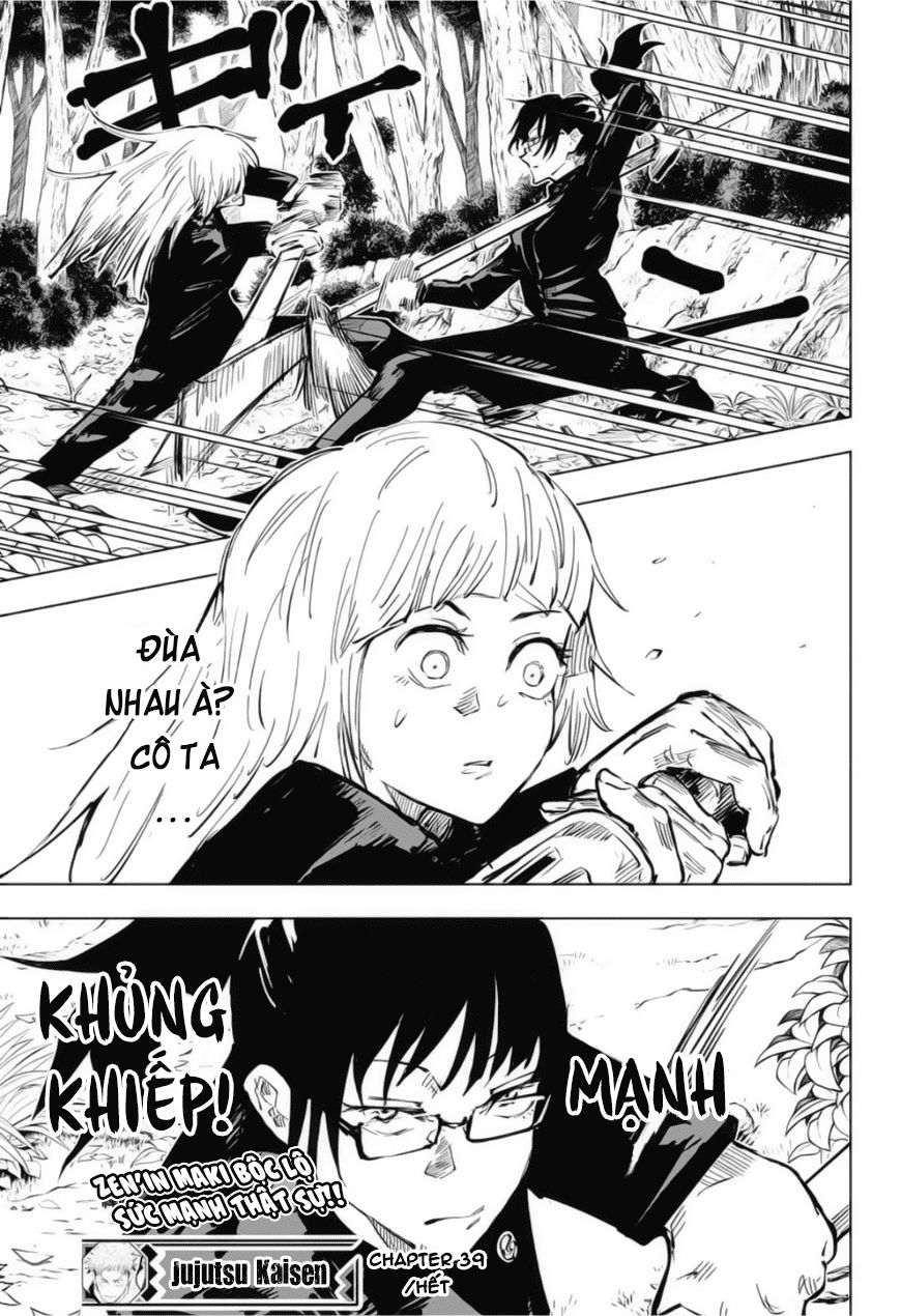 Chú Thuật Hồi Chiến Chap 39 - Next Chap 40