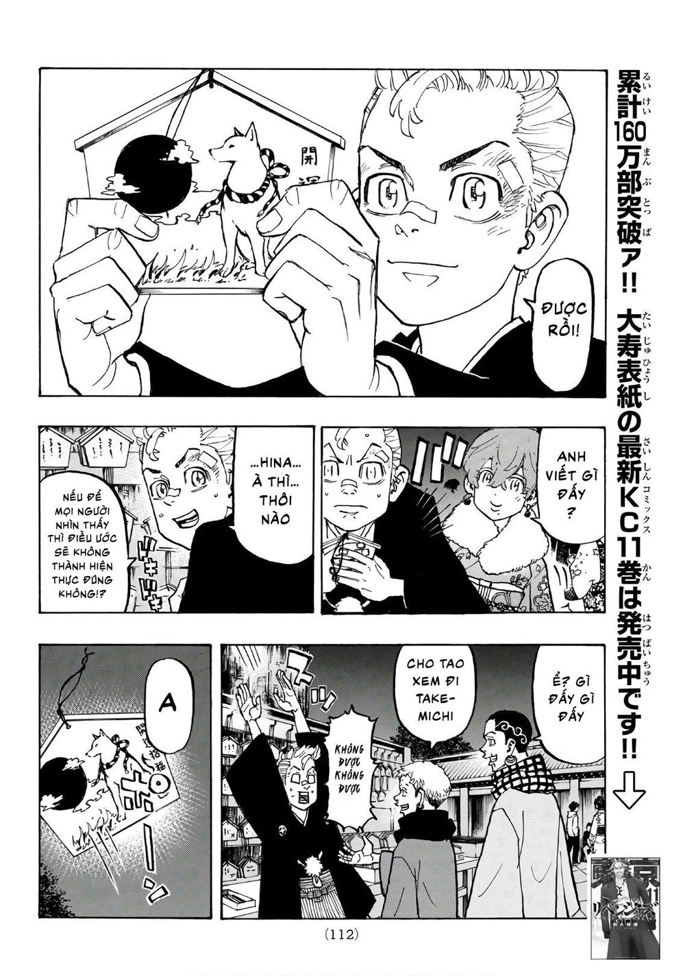 Kịch Trường Của Takemichi Chap 110 - Next Chap 111
