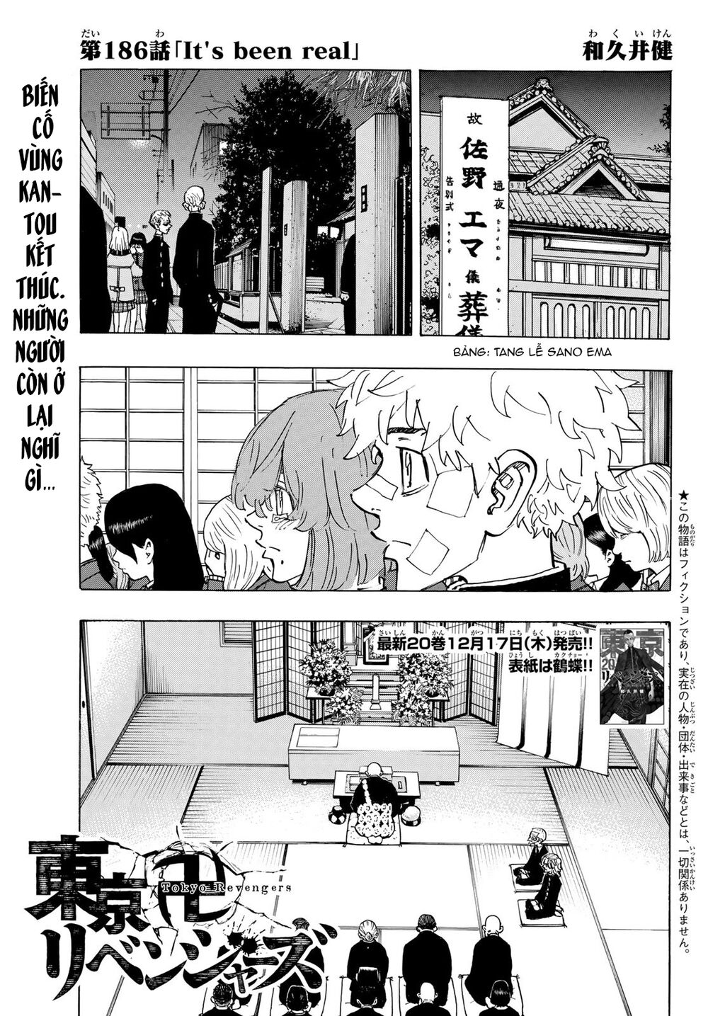 Kịch Trường Của Takemichi Chap 186 - Next Chap 187