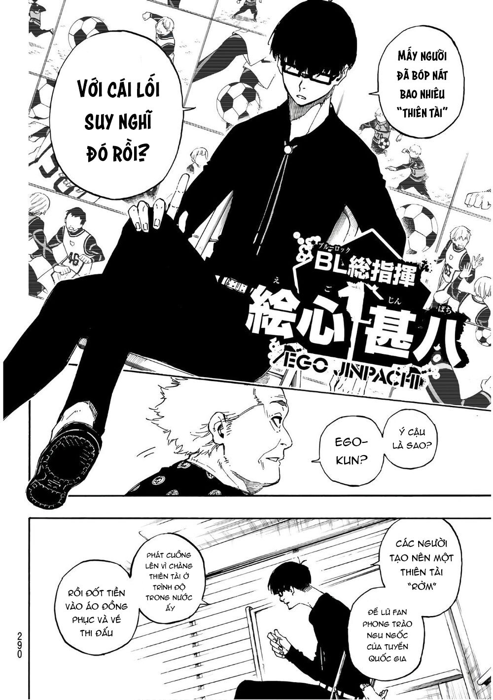 Thiên Tài Bóng Đá, Tiền Đạo Số 1 Chap 56 - Next Chap 57