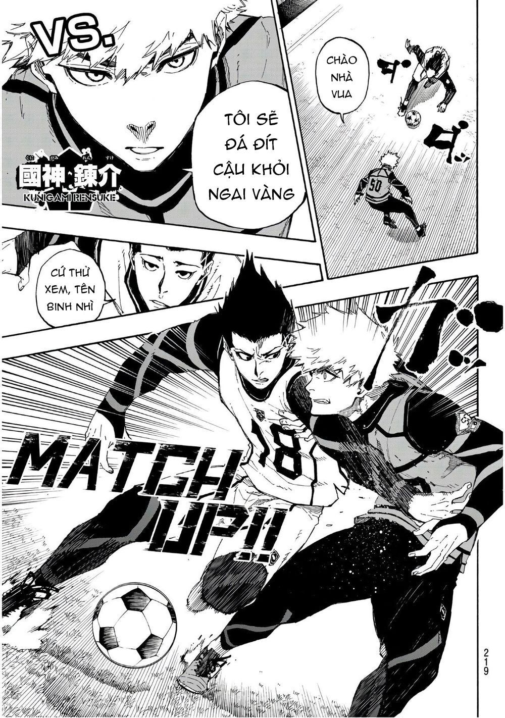 Thiên Tài Bóng Đá, Tiền Đạo Số 1 Chap 59 - Next Chap 60