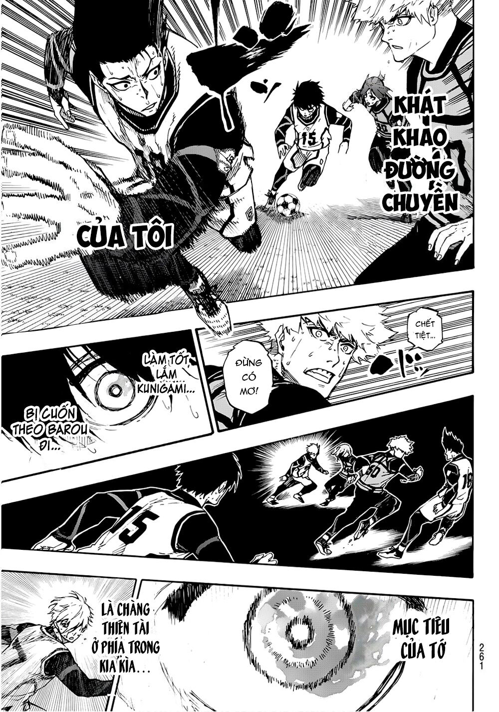 Thiên Tài Bóng Đá, Tiền Đạo Số 1 Chap 62 - Next Chap 63