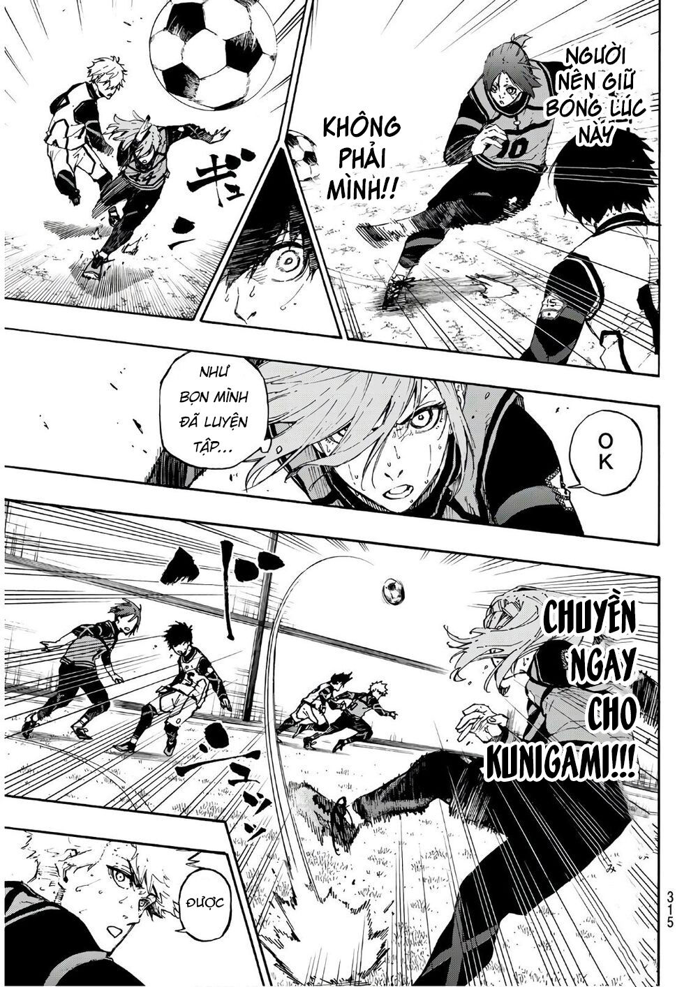 Thiên Tài Bóng Đá, Tiền Đạo Số 1 Chap 63 - Next Chap 64