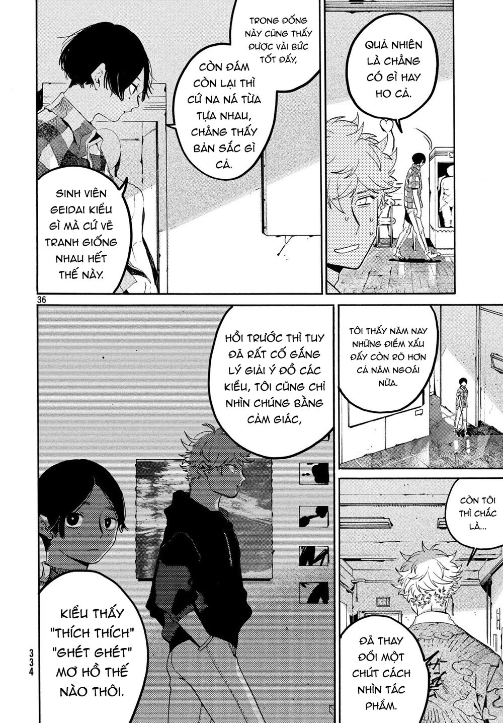 Blue Period Chap 34 - Next Chap 35