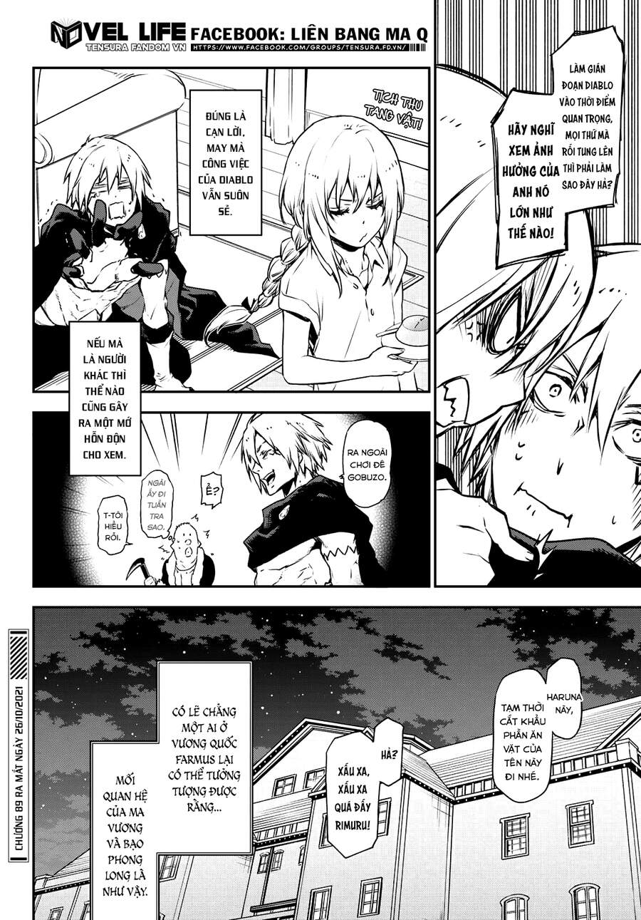 Lúc Đó, Tôi Đã Chuyển Sinh Thành Slime Chap 88 - Next Chap 89