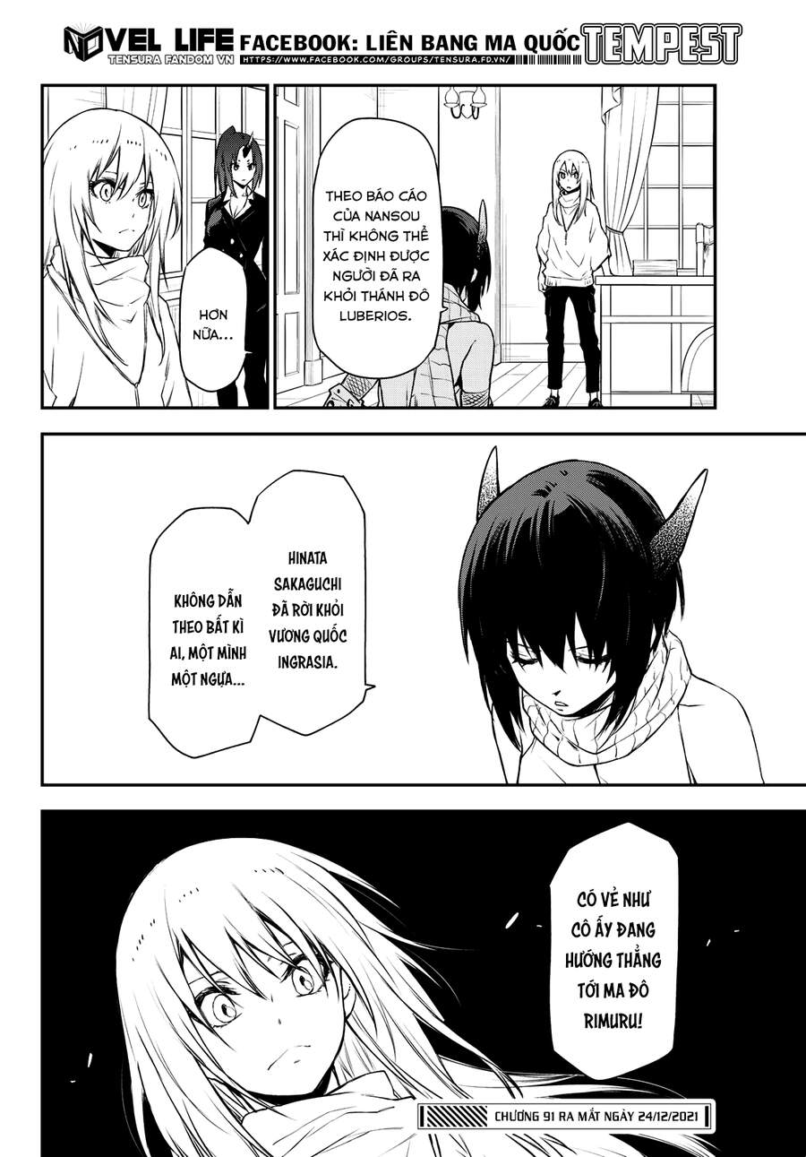 Lúc Đó, Tôi Đã Chuyển Sinh Thành Slime Chap 90 - Next Chap 91