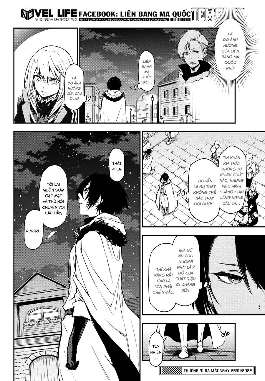 Lúc Đó, Tôi Đã Chuyển Sinh Thành Slime Chap 91 - Next Chap 92
