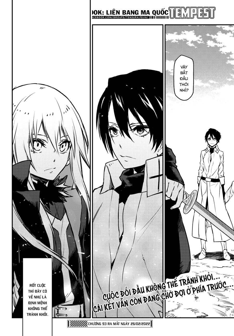 Lúc Đó, Tôi Đã Chuyển Sinh Thành Slime Chap 92 - Next Chap 93