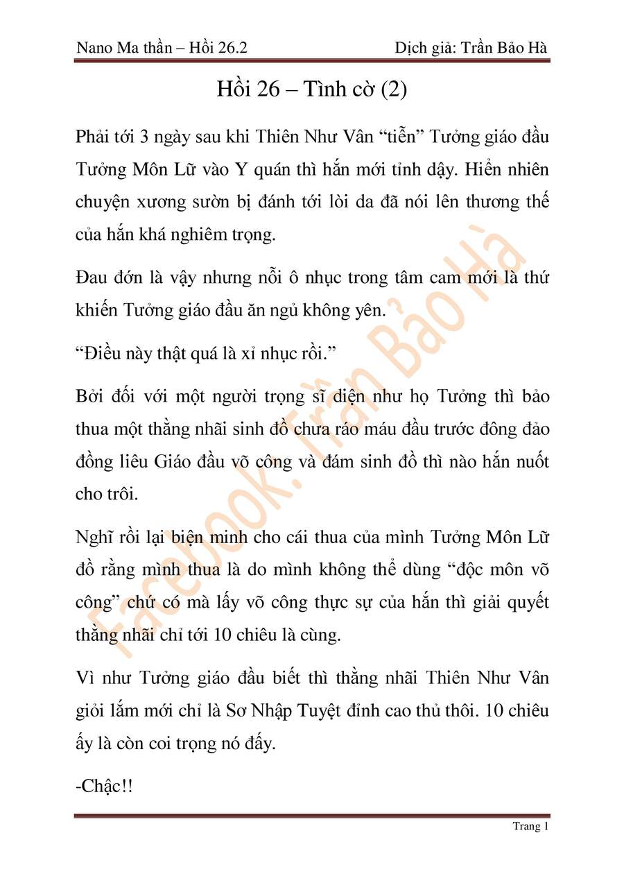 Nano Ma Thần Chap 67 - Next Chap 68