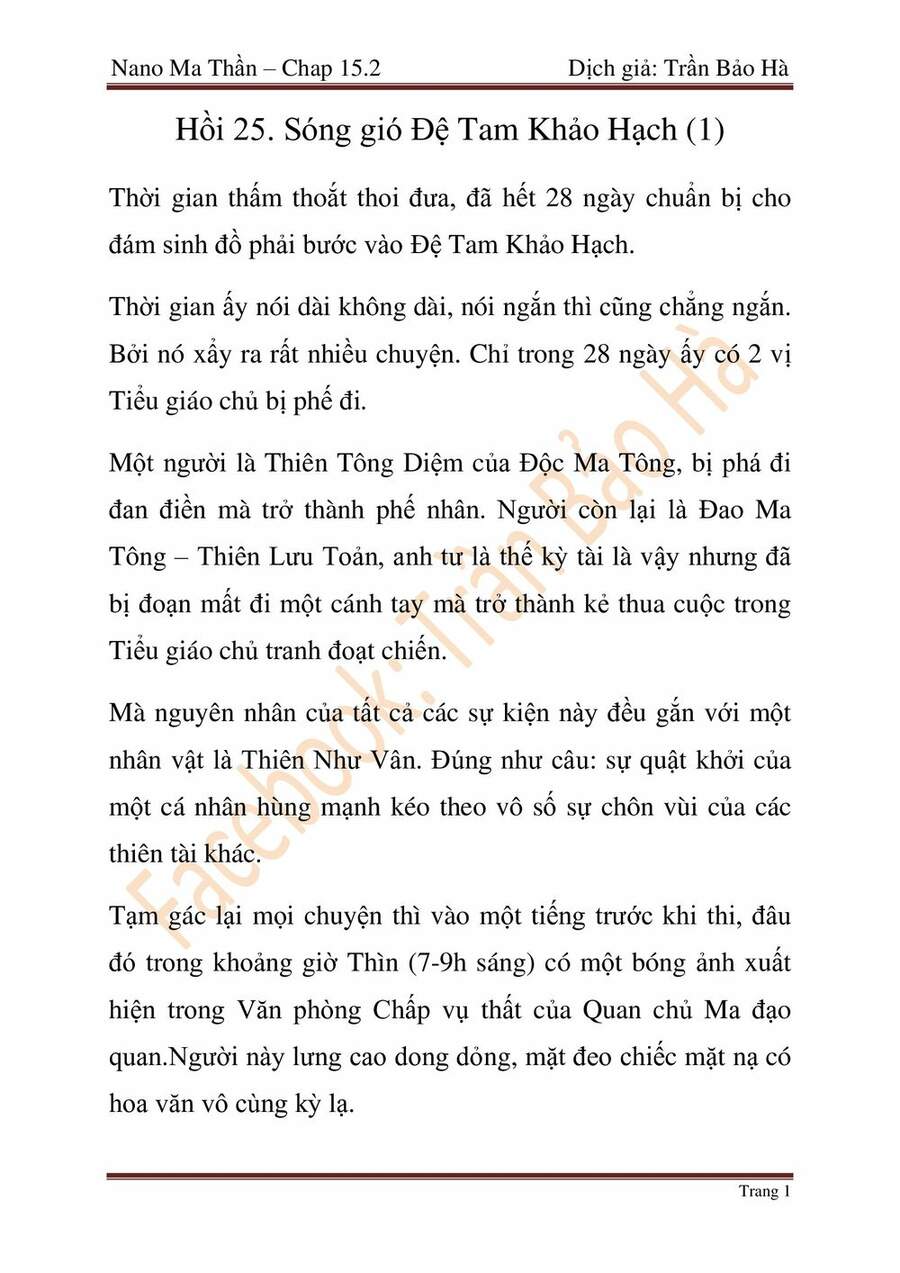 Nano Ma Thần Chap 64 - Next Chap 65