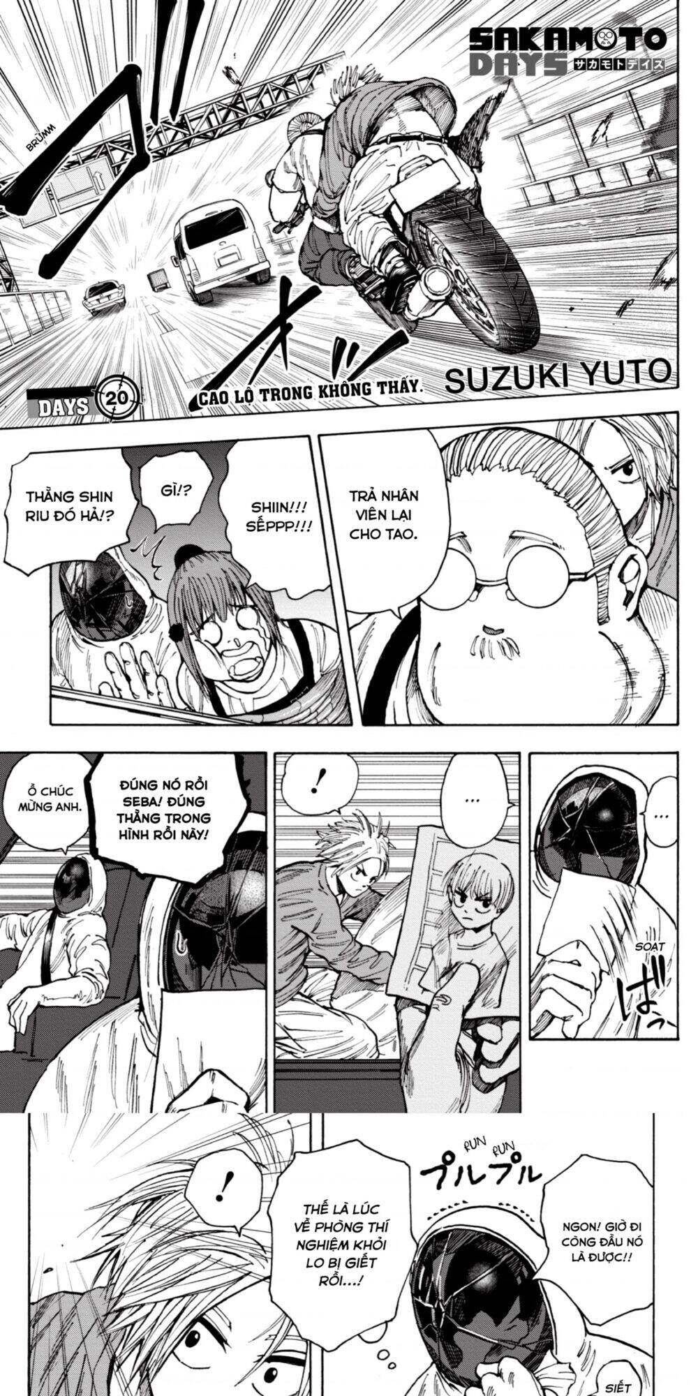 Sakamoto Days Chap 20 - Next Chap 21