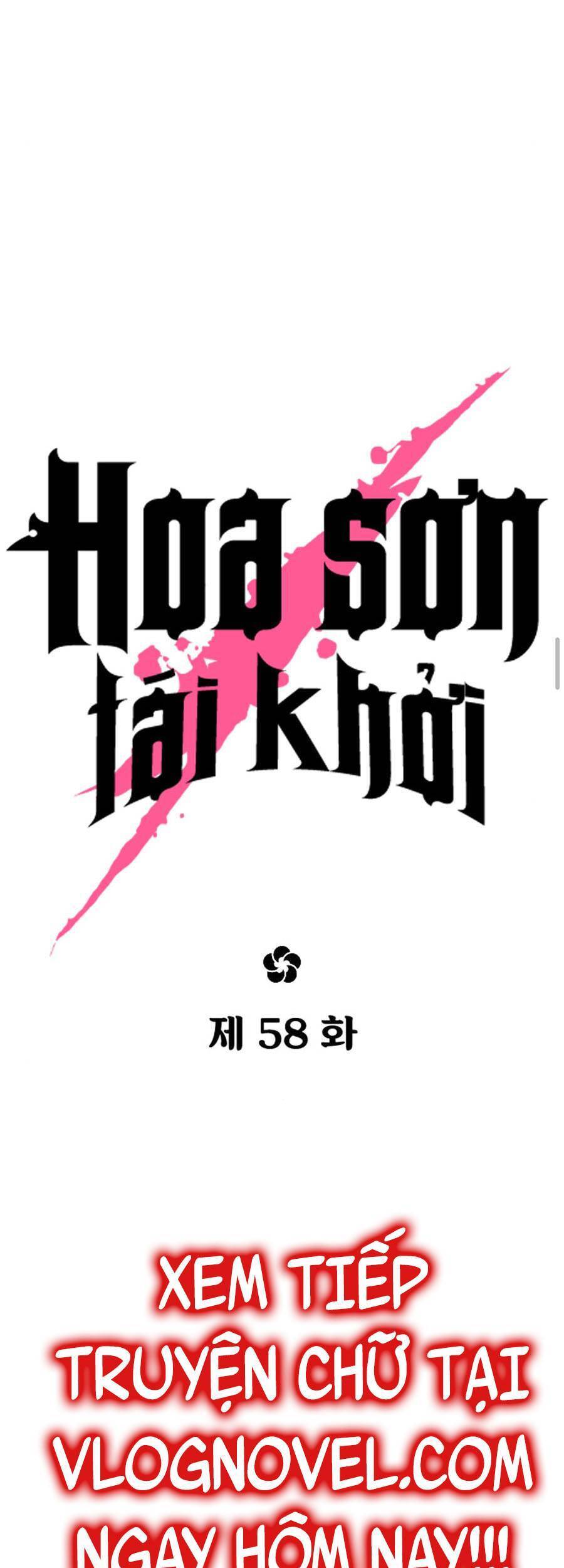 Hoa Sơn Tái Khởi Chap 58 - Next Chap 59