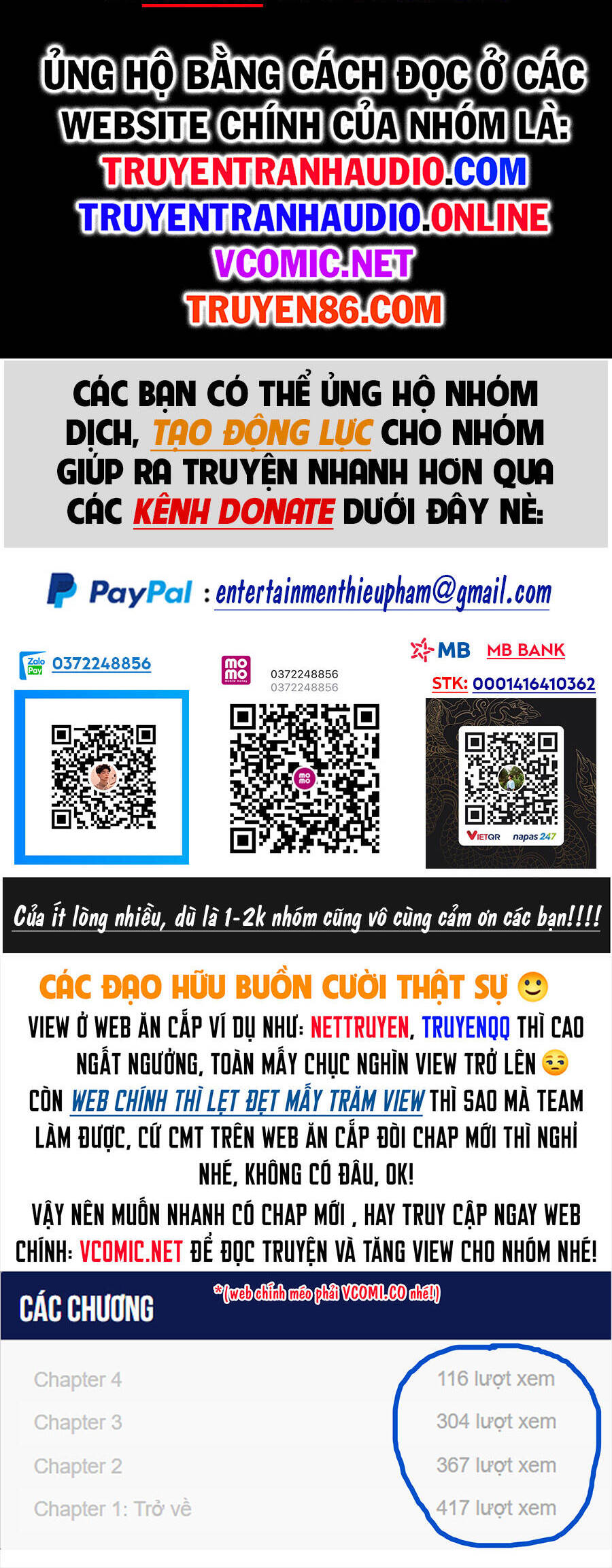 Gậy Gỗ Cấp 99+ Chap 9.5 - Next Chap 10.5