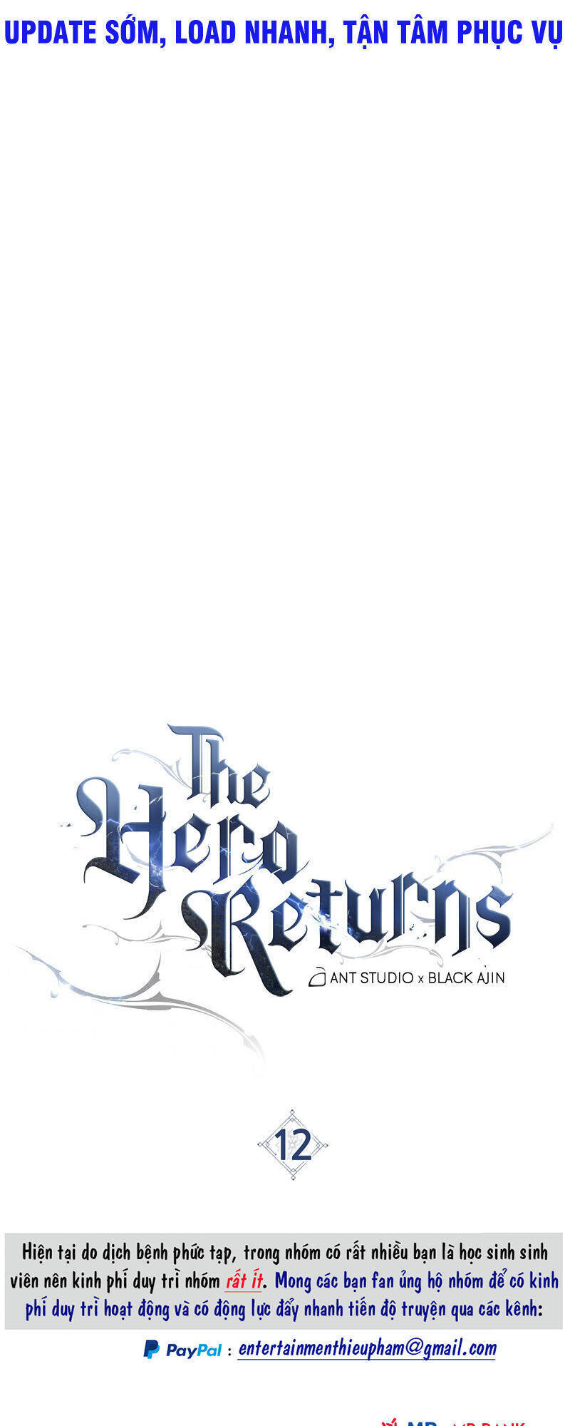 Anh Hùng Trở Về Chap 12 - Next Chap 13