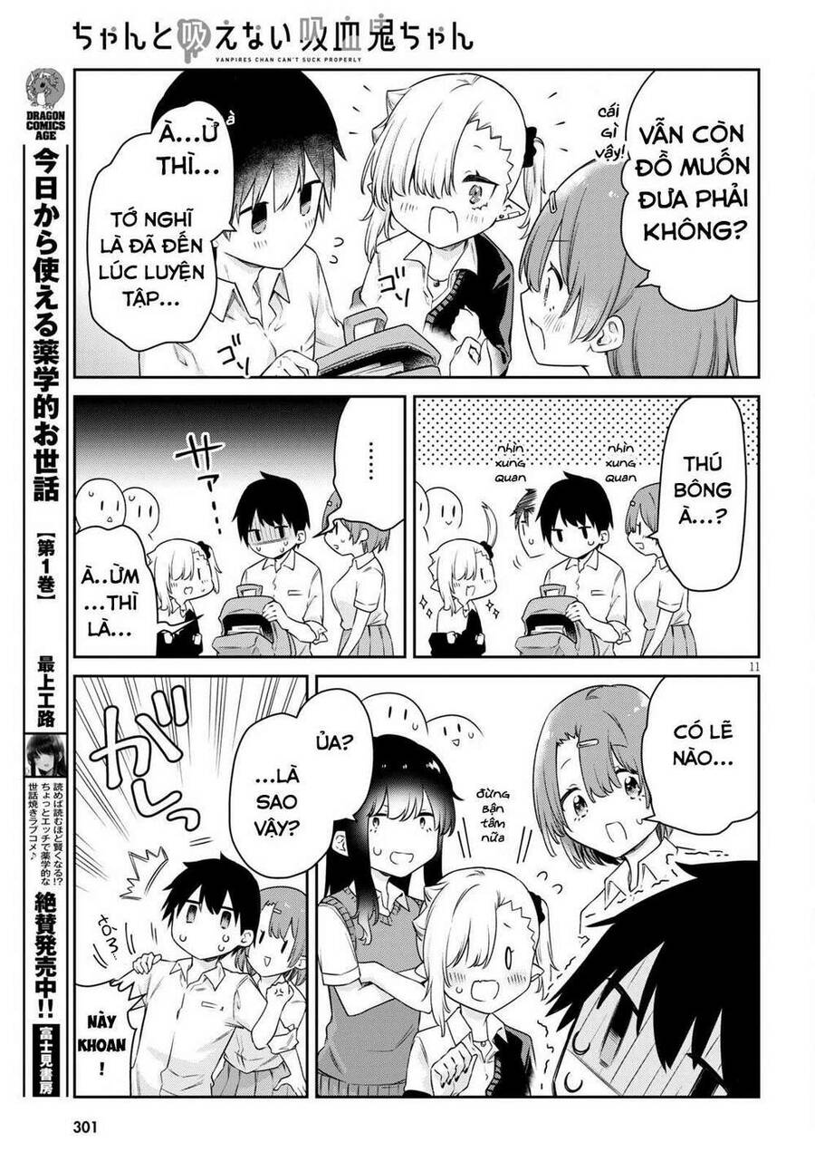 Vampire-Chan Can't Suck Properly Chap 14 - Next Chap 15