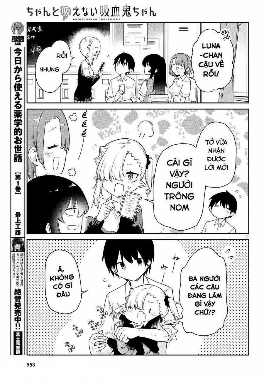 Vampire-Chan Can't Suck Properly Chap 15 - Next Chap 16