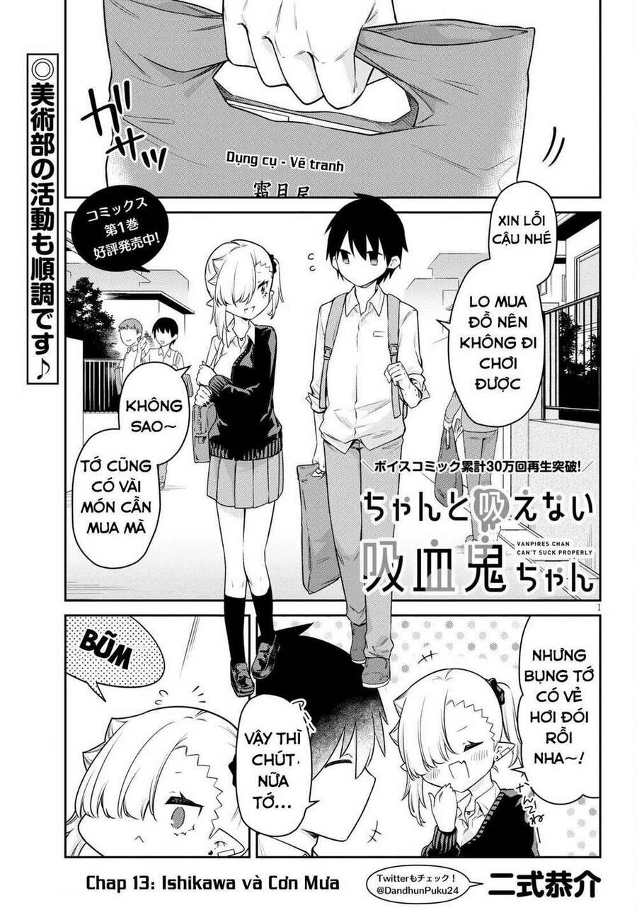 Vampire-Chan Can't Suck Properly Chap 13 - Next Chap 14