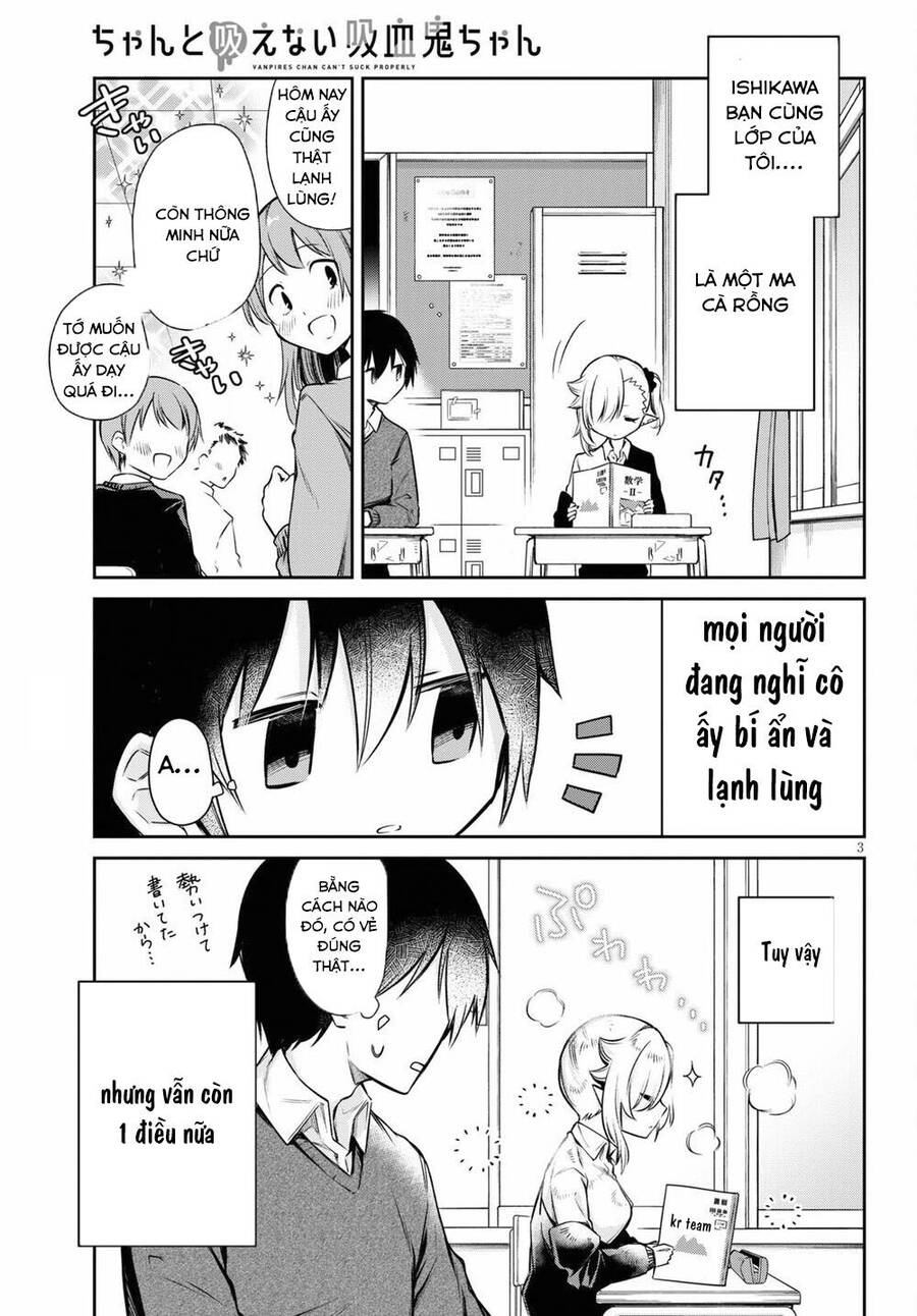 Vampire-Chan Can't Suck Properly Chap 2 - Next Chap 3