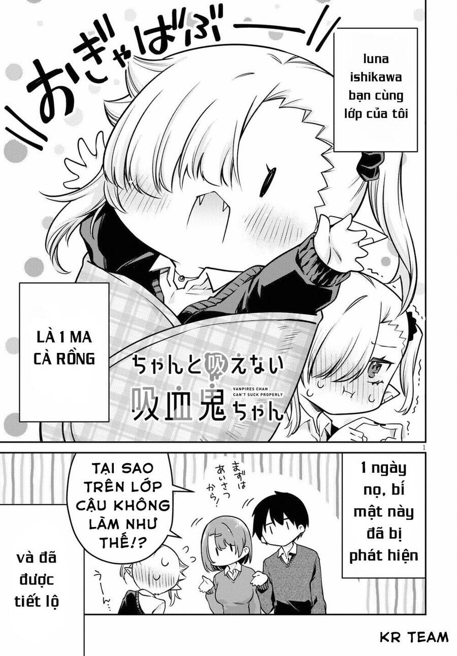 Vampire-Chan Can't Suck Properly Chap 6 - Next Chap 7