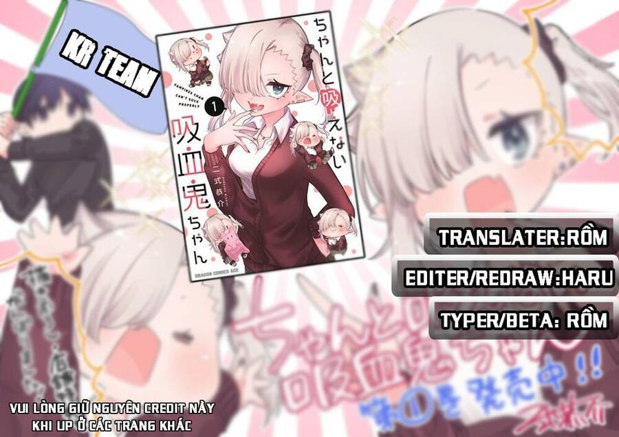Vampire-Chan Can't Suck Properly Chap 9 - Next Chap 10