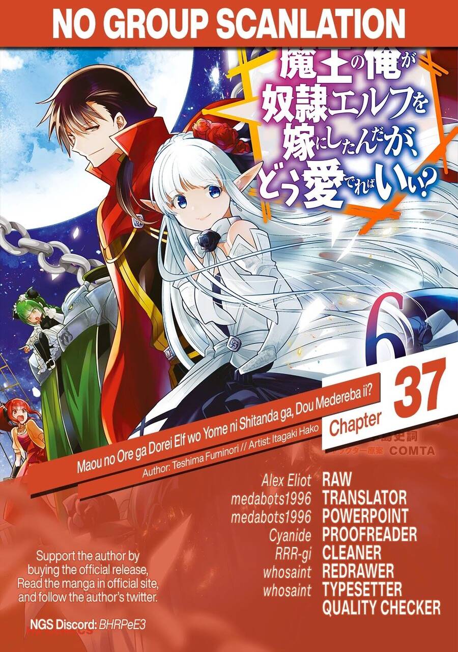 Maou No Ore Ga Dorei Elf Wo Yome Ni Shitanda Ga, Dou Medereba Ii? Chap 37 - Next Chap 38