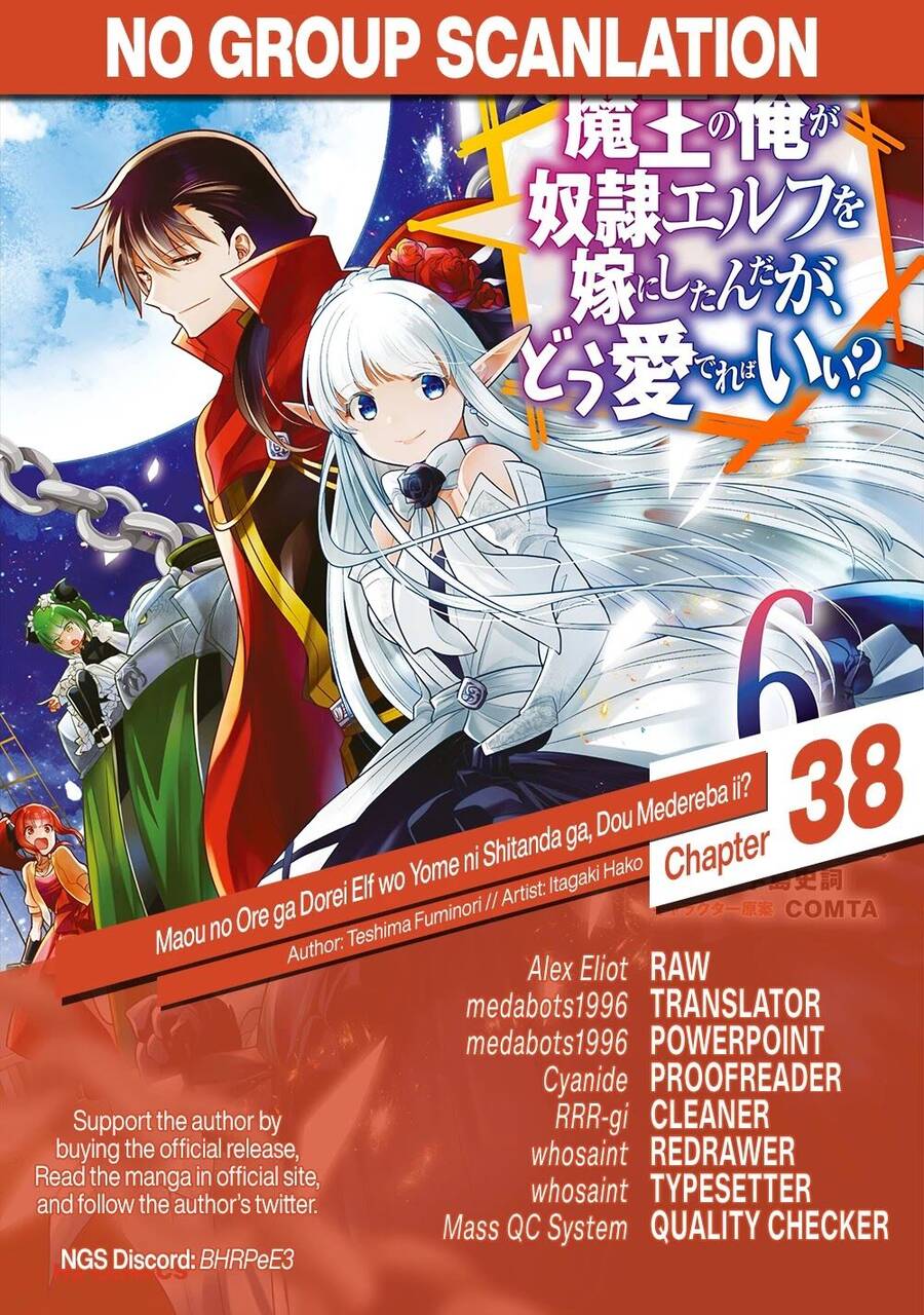 Maou No Ore Ga Dorei Elf Wo Yome Ni Shitanda Ga, Dou Medereba Ii? Chap 38 - Next Chap 39