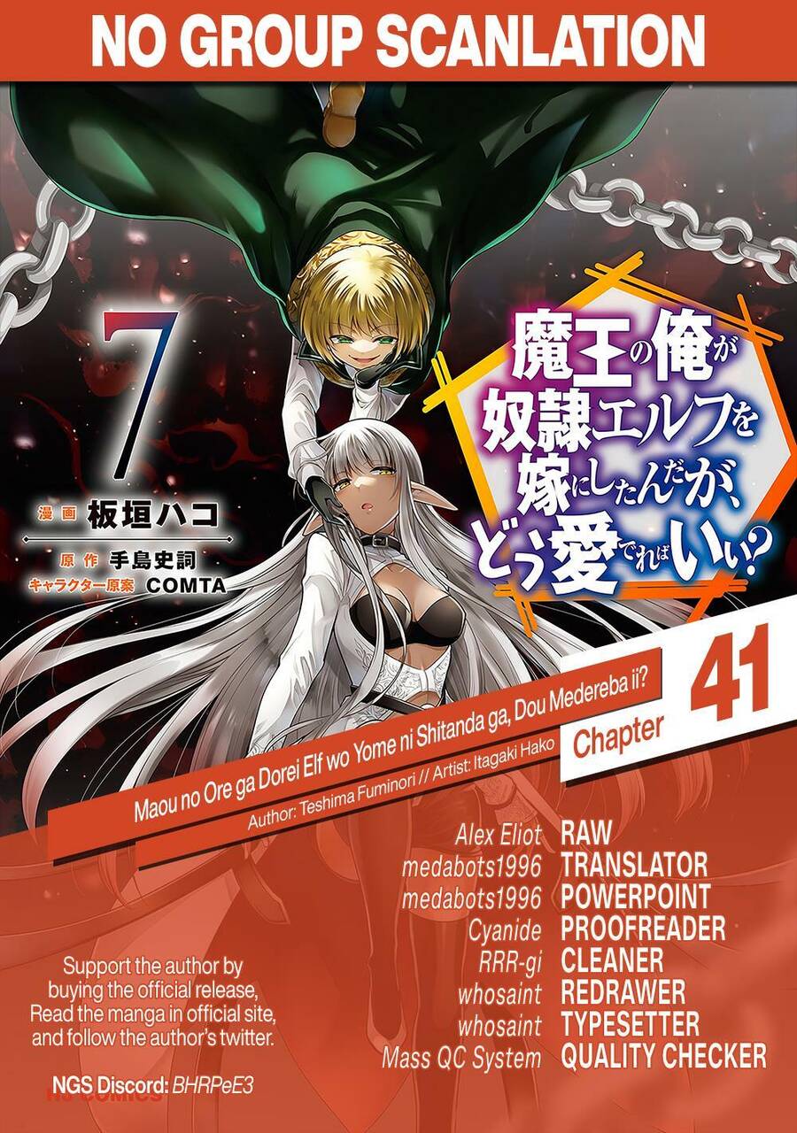 Maou No Ore Ga Dorei Elf Wo Yome Ni Shitanda Ga, Dou Medereba Ii? Chap 41 - Next Chap 42