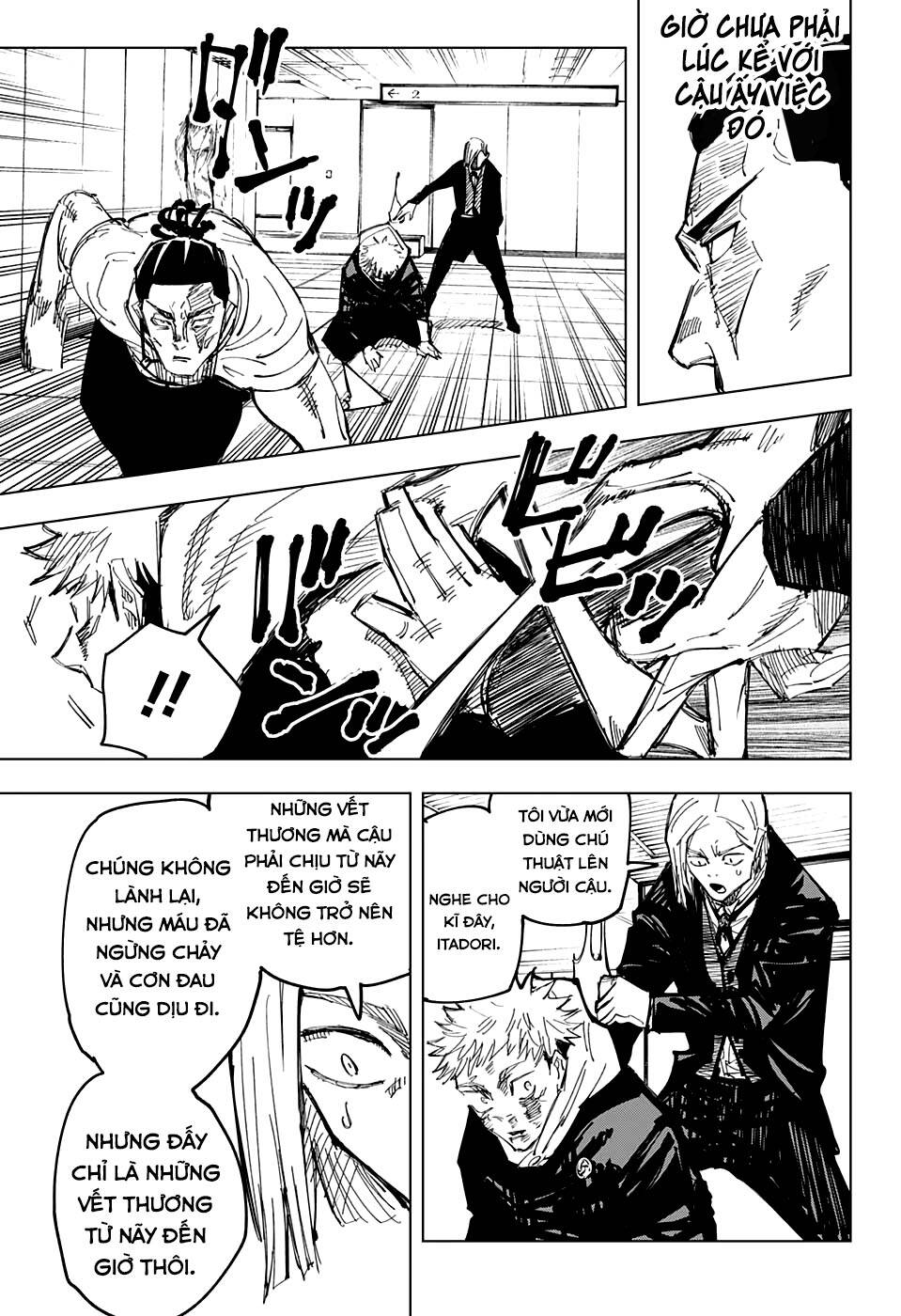 Chú Thuật Hồi Chiến Chap 127 - Next Chap 128