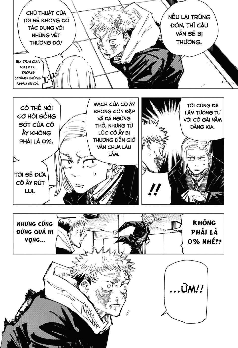 Chú Thuật Hồi Chiến Chap 127 - Next Chap 128