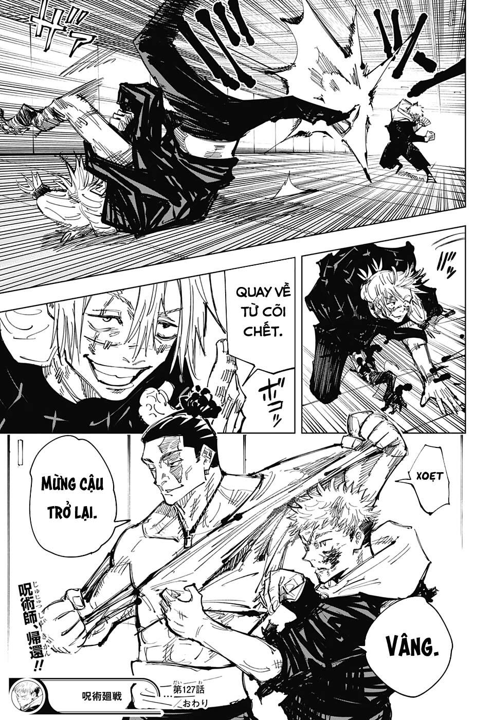 Chú Thuật Hồi Chiến Chap 127 - Next Chap 128