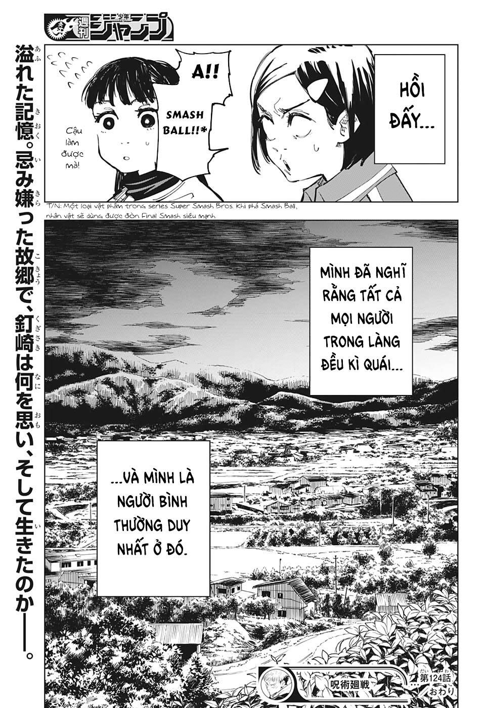 Chú Thuật Hồi Chiến Chap 124 - Next Chap 125