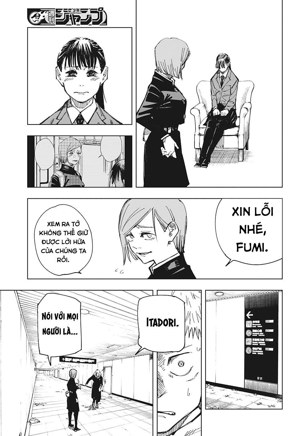 Chú Thuật Hồi Chiến Chap 125 - Next Chap 126