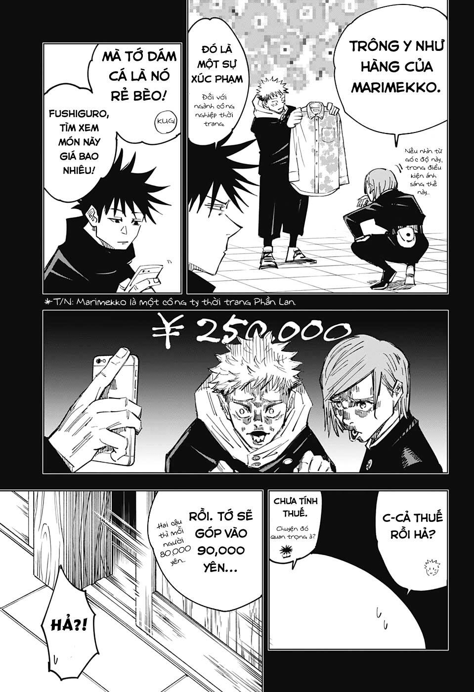 Chú Thuật Hồi Chiến Chap 126 - Next Chap 127