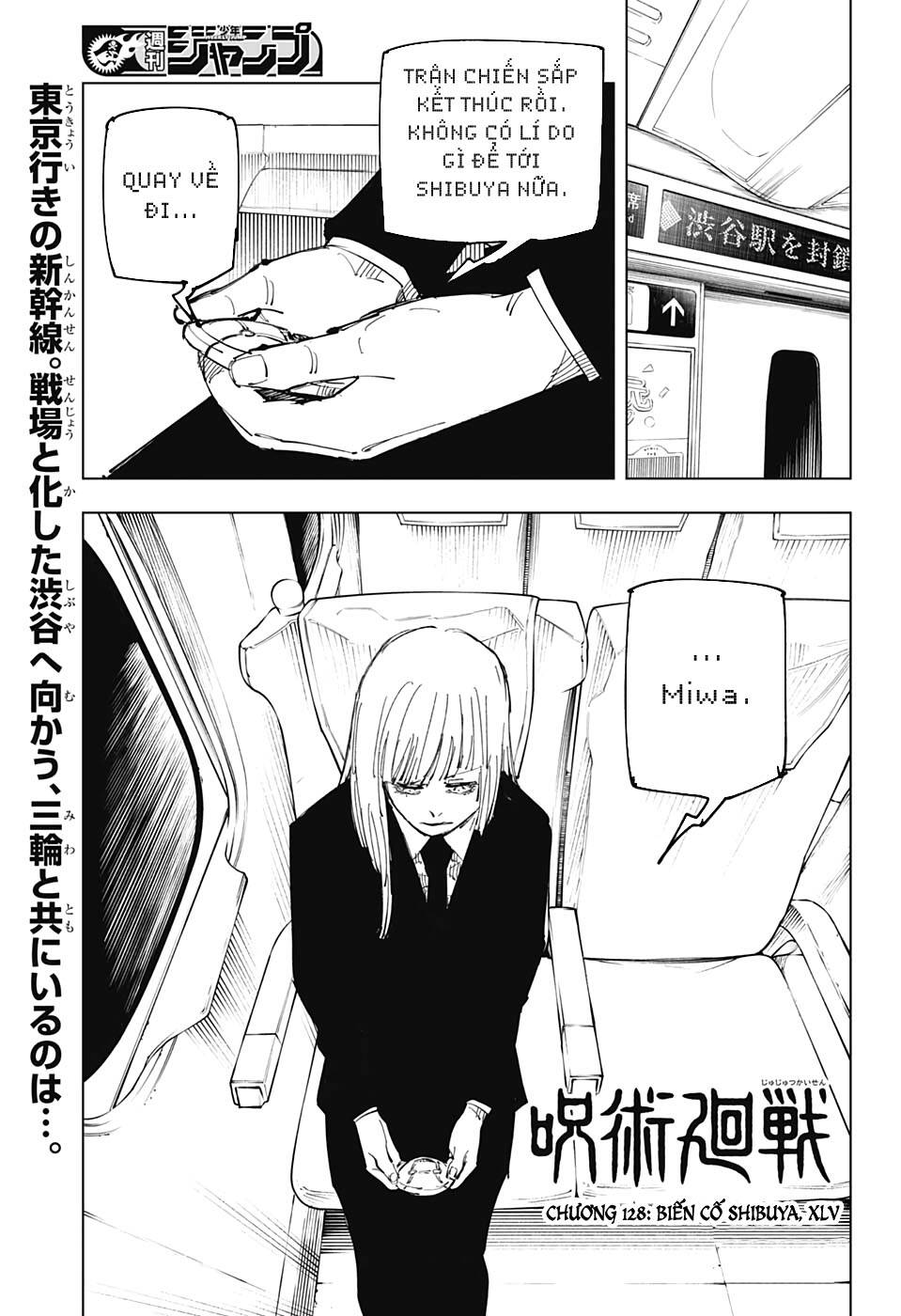 Chú Thuật Hồi Chiến Chap 128 - Next Chap 129