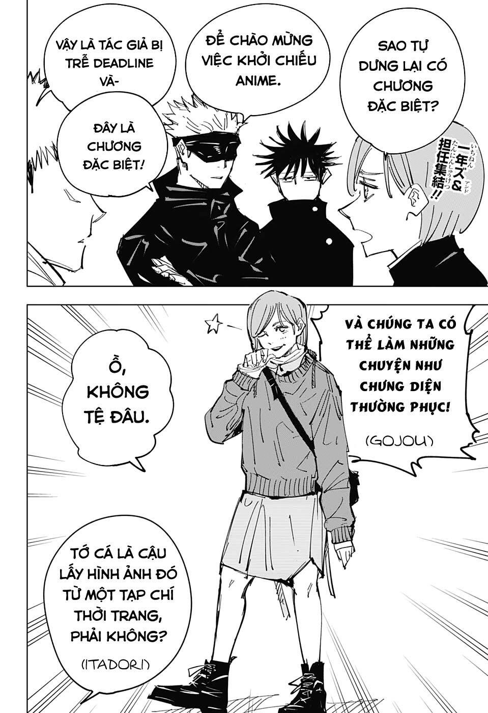 Chú Thuật Hồi Chiến Chap 129.5 - Next Chap 130.5