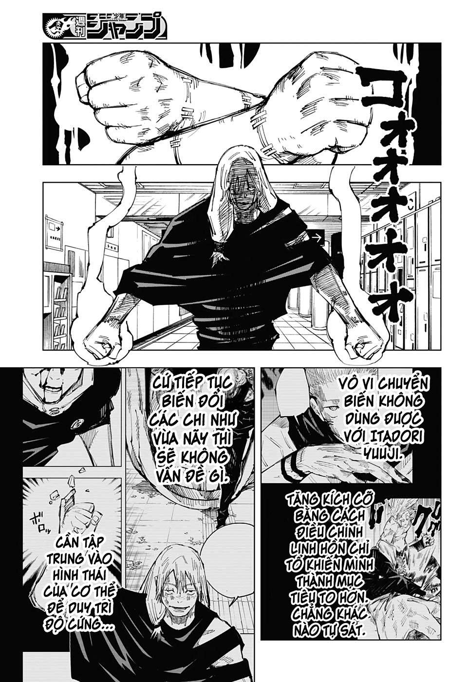 Chú Thuật Hồi Chiến Chap 121 - Next Chap 122