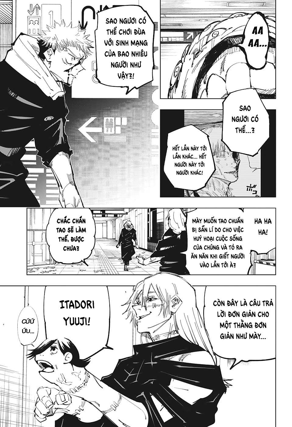Chú Thuật Hồi Chiến Chap 121 - Next Chap 122