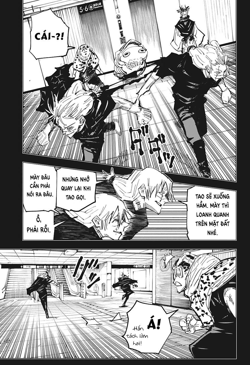 Chú Thuật Hồi Chiến Chap 122 - Next Chap 123