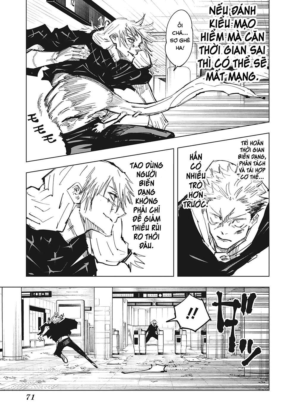 Chú Thuật Hồi Chiến Chap 122 - Next Chap 123