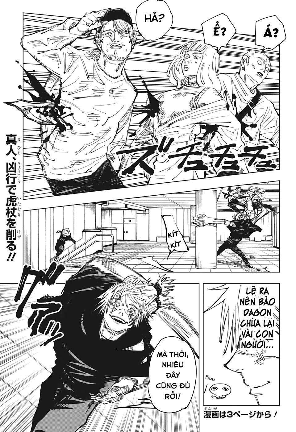 Chú Thuật Hồi Chiến Chap 123 - Next Chap 124