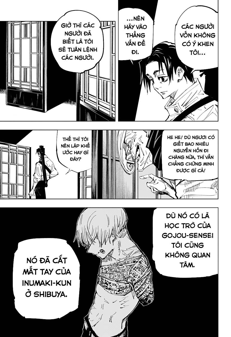 Chú Thuật Hồi Chiến Chap 137 - Next Chap 138