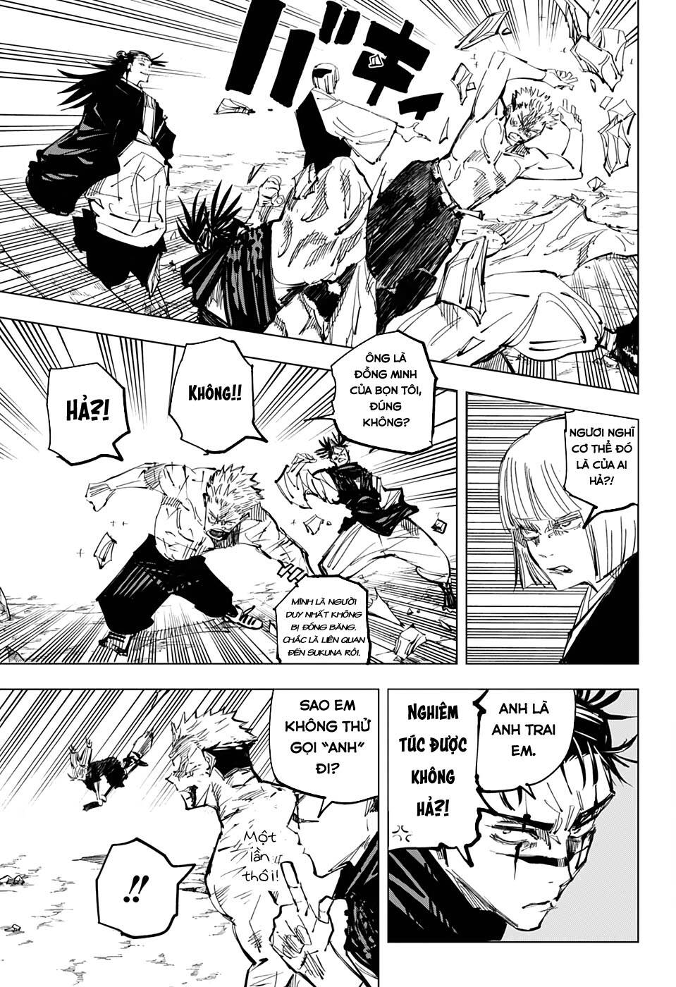 Chú Thuật Hồi Chiến Chap 135 - Next Chap 136