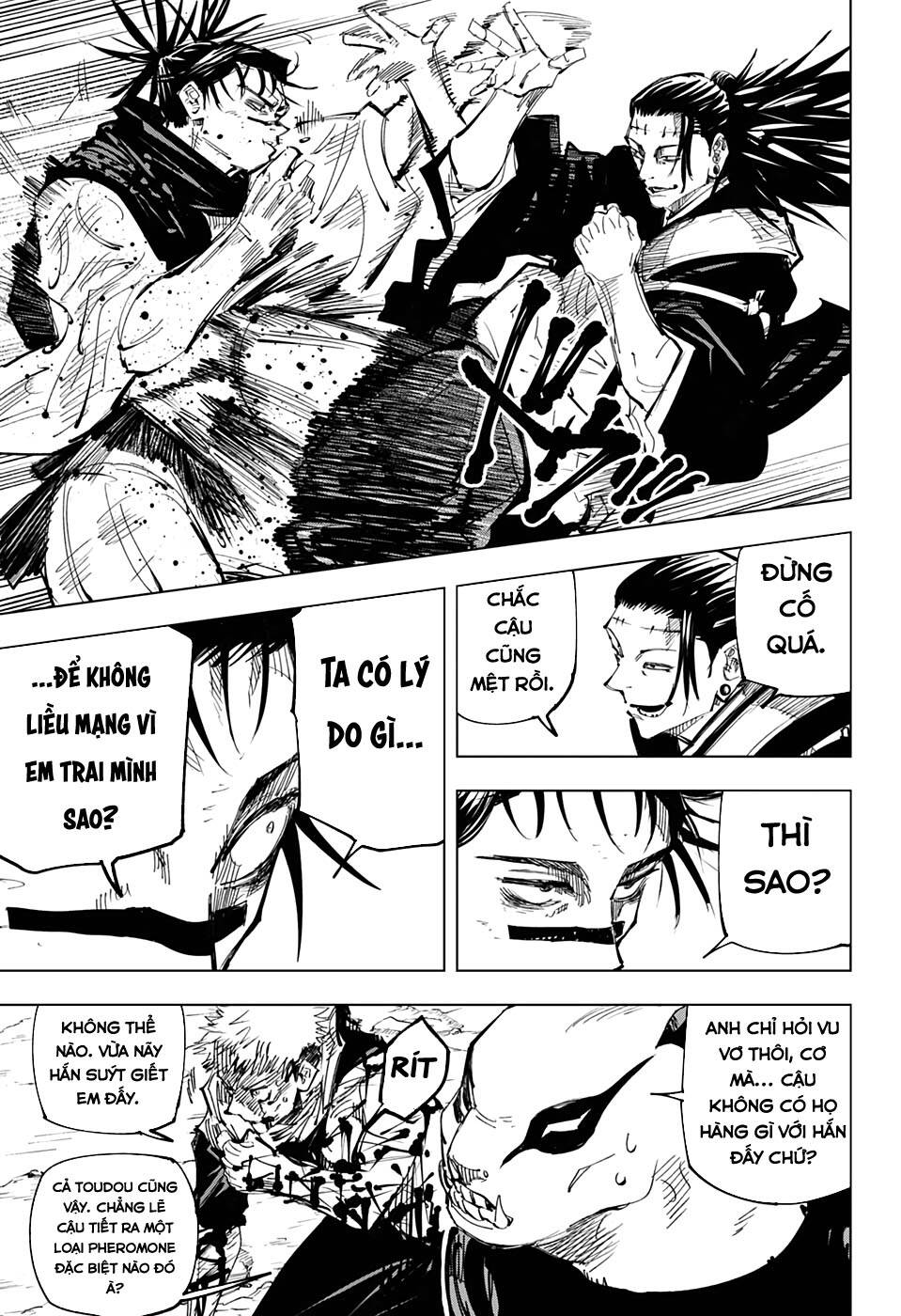 Chú Thuật Hồi Chiến Chap 135 - Next Chap 136