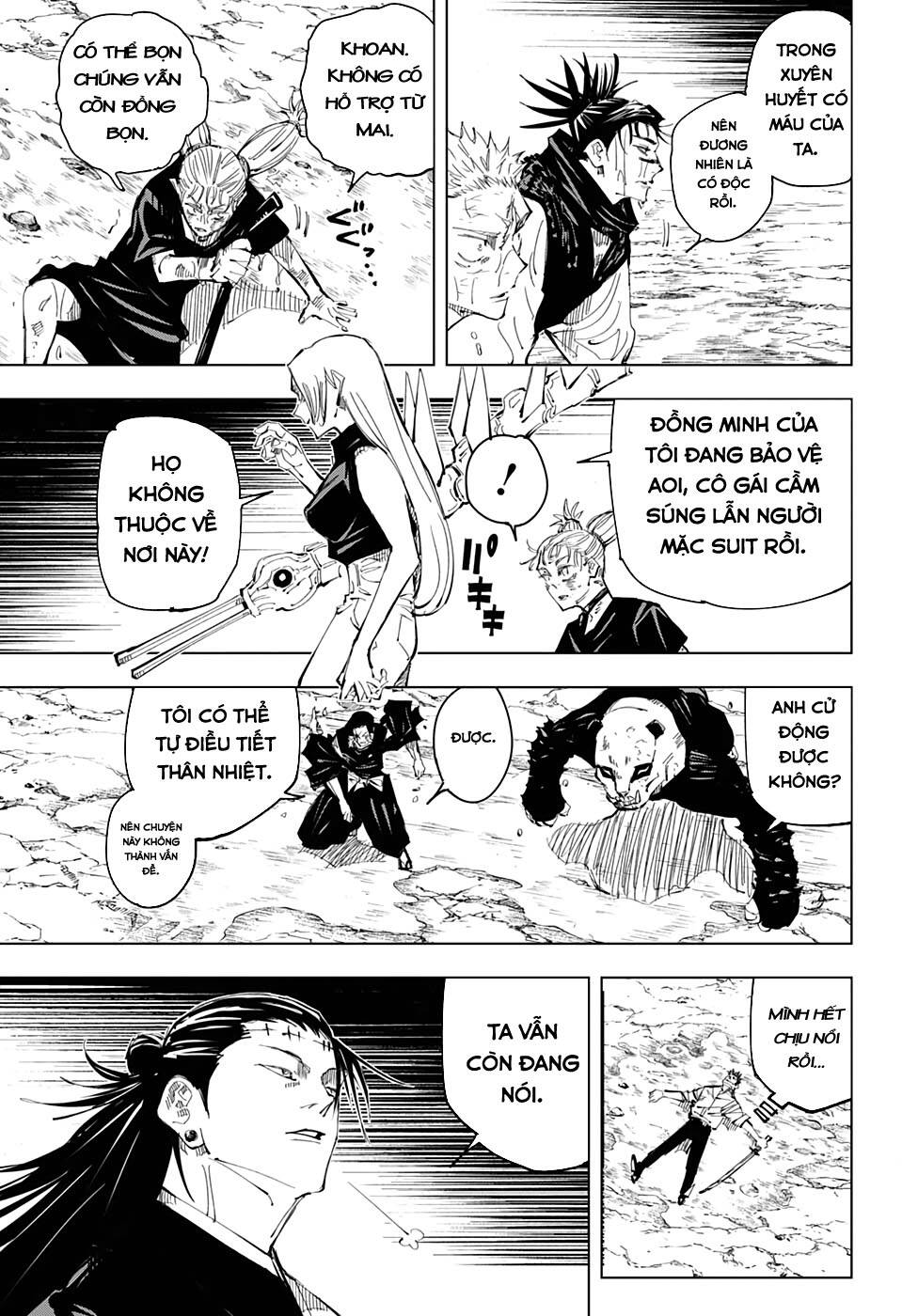 Chú Thuật Hồi Chiến Chap 136 - Next Chap 137